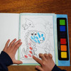 Finger Print Buddies Book - Dinosaur is packed full of pages for kids to enjoy colouring in, using their fingerprints and the coloured inkpads.