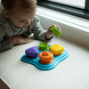 Sensory and tactile skills grow fast as little ones twist, untwist, and learn with Fat Brain - Lidzy! A simple machine becomes a sensory adventure!