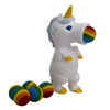 Ready, aim, squeeze POP! Squeeze your Squeeze Popper - Unicorn to shoot a soft foam ball up to 20 feet. The harder you press the faster & the further it shoots!