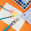 Mont Marte - Flat Head Brushes 12 Pack