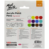 Mont Marte - Acrylic Paint Pens Fine Tip 12 Pack