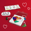 This travel-friendly IQ Love puzzle game comes with a double-sided game board and 120 challenges... for an extended relationship!