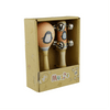 Calm & Breezy Wooden Maraca & Bell Stick Set