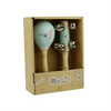 Calm & Breezy Wooden Maraca & Bell Stick Set