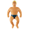 The original Stretch Armstrong is back! Stretch him, tie him in knots, he will always go back to his original shape. He can stretch up to one metre!