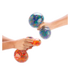 Smoosho's Jumbo Gel Bead Ball is filled with multicoloured gel beads that create a beautiful burst of colour when squeezed, making it an exciting and visually stimulating toy.