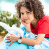 EasyRead Waterproof Time Teacher Watch - Navy Strap with Rainbow Face is ideal for active kids. The simple method makes it easy to learn to tell the time.