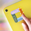 Calm Strips - Exhale - Soft Sand textured sensory stickers are discreet fidget tools, crafted to provide sensory stimulation to help regulate and increase focus