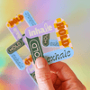 Calm Strips - Exhale - Soft Sand textured sensory stickers are discreet fidget tools, crafted to provide sensory stimulation to help regulate and increase focus