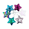 Get your hands on the stylish Sequin Star Keychain today. Add some glam to your keys or bags with this sparkling accessory. Perfect for any fashionista!