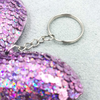 Add a touch of sparkle and enchanting elegance to your everyday accessories with this captivating Sequin Butterfly Keychain!