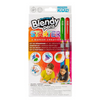 Mix, colour, spray and stencil using Chameleon Kidz Blendy Pens - Starter Pack including mouth operated airbrush. Create amazing effects.