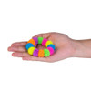 Multi-coloured squishy accessory ideal for tactile, sensory play on the go! Pom Pom Squishy Bracelet features 12 colourful squishy balls with rubbery spikes.