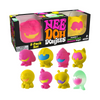 Meet the new groovy glob crew! Nee-Doh - Dohjees 3 Pack are a line-up of little creatures that come with an irresistible squish.