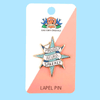 Wear your Jubly-Umph - Proudly Neuro-Sparkly Lapel Pin to show that you may think differently but you're uniquely fabulous and you always bring the sparkle!