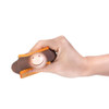 Sweet and squishy Smoosho's S'mores! Novelty stress toy shaped like the iconic sweet treat, just give it a loving squish to see a smiley face pop out
