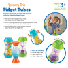 Each of the Sensory Trio Fidget Tubes targets a different sensory skill, listen to falling beads, watch swirling glitter and smiley faces, and feel the weight of falling sand!