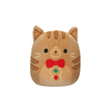 Squishmallow Christmas 5 Inch - Jones Gingerbread Cat can be used as a couch companion, pillow pal, bedtime buddy, travel mate, or as a friend in times of need.