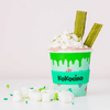 Get the perfect blend of kid-friendly styling with this delightful KoKocino Cup - Monsterrrific that's as happy with a babyccino as it is with a side of chips!