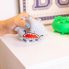 Suction and peel your Snappies Suction Cup Fidget - Shark from surfaces to hear a satisfying snapping sound or squeeze them like stress balls for great sensory input.