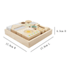 Discover the versatility and soothing qualities of Calm & Breezy Multifunction Blocks from Tooky Toy, where sensory exploration meets endless creativity.