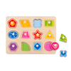 Introducing our Shape Peg Puzzle from Tooky Toys, a fantastic educational tool designed to make learning shapes and colours a delightful adventure for your child.