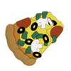 Let your baby enjoy a teething experience that's both entertaining and comforting with our Silli Chews Baby Teether - Pizza Slice. A playful way to help soothe sore gums.