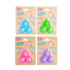 The Triple Pop It Fidget Keychain offers the joy of bubble popping in a portable form, perfect for on-the-go stress relief!