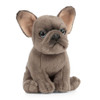 The Living Nature French Bulldog Puppy plush captures the essence of one of the most beloved dog breeds with its irresistible charm and cuddle-worthy appeal.