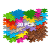 Muffik Royal Sensory Play Mats Set is suitable for larger spaces or nurseries and playrooms. It includes almost the entire range of floors - extra firm ECO, firm, soft, and 3D.