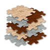 Muffik Roots Sensory Play Mats Set features floor tiles that are one step closure to nature. The Roots activity mats include 9 playmats in three earthy colours.