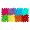 Muffik Rainbow Sensory Play Mats Set promotes creative play which is vital in developing physical, emotional and cognitive skills.