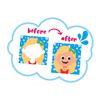 Encourage your child's emotional development with Colour Changing Bath Book & Stickers - Feelings. Watch as they explore emotions in a playful & engaging way.