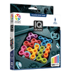 Can you fit all the gears on the IQ Gears game board? When you have the correct solution, the pieces will connect & the wheels on the sides will spin together!