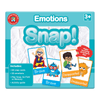 Developing social skills & emotional intelligence is crucial for young kids. Emotions Snap card game provides a fun way to help them learn different emotions.