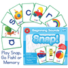 Mastering the sounds that words begin with is a vital skill for early readers, and the Beginning Sounds Snap game is a fun  way to build this phonemic awareness.