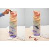The Wooden Car Roller Coaster is a fun-filled, educational experience that combines the joy of racing with developmental benefits, making it the perfect addition to any playroom!