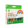 Rainbow joy, zero mess. The EC Paint Sticks Bright Set 6 deliver smooth, opaque colour in a handy twist-up stick - no water, no brushes, no spills.