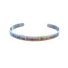 Inspirational Cuff Bangle - adjustable stainless-steel bracelet with engraved quotes - perfect for self-care, gifts and “you’ve got this” moments.