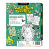 Colouring is the perfect way to de-stress & improve your focus. Unleash your creativity & flair for colour with Kaleidoscope Colouring Australian Wildlife Kit