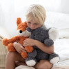 Soothe big feelings with Eleanor The Weighted Elephant. Soft plush, for hot or cold use. Supports calm, focus and sleep.