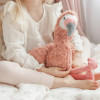Soothe big feelings with Francesca The Weighted Flamingo. Soft plush, for hot or cold use. Supports calm, focus and sleep.