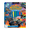 The Kaleidoscope Monster Machines Colouring Kit is the perfect creative activity for kids who love trucks, racing, and action-packed adventures.