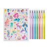 The Kaleidoscope Enchanted Wonderland Colouring Kit is perfect for kids who love fantasy, creativity, and colourful adventures.