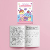 With the Sweet Kawaii Silicone Activity Mat Kit, kids can colour, wipe clean, and start again — making it a fun, reusable activity that keeps creativity flowing.
