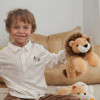 With his soft mane, comforting weight, and calming presence, One Love Plush - Leonard the Lion is more than just a plush, he’s a strong, snuggly friend for life’s big and little moments.