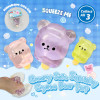 Soft, squishy, and irresistibly cute, the Crystal Bear Pop Squishy is a fun sensory fidget designed to soothe busy hands and calm the mind.