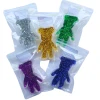 A handmade resin Spiky Bears – Glitter Worry Bear Fidget perfect for busy fingers, tactile exploration, worry moments and calming sensory play.