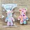 A handmade resin Spiky Bears – Sprinkles Worry Bear Fidget perfect for busy fingers, tactile exploration, worry moments and calming sensory play.
