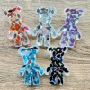 A handmade resin Spiky Bears – Diamante Worry Bear Fidget perfect for busy fingers, tactile exploration, worry moments and calming sensory play.